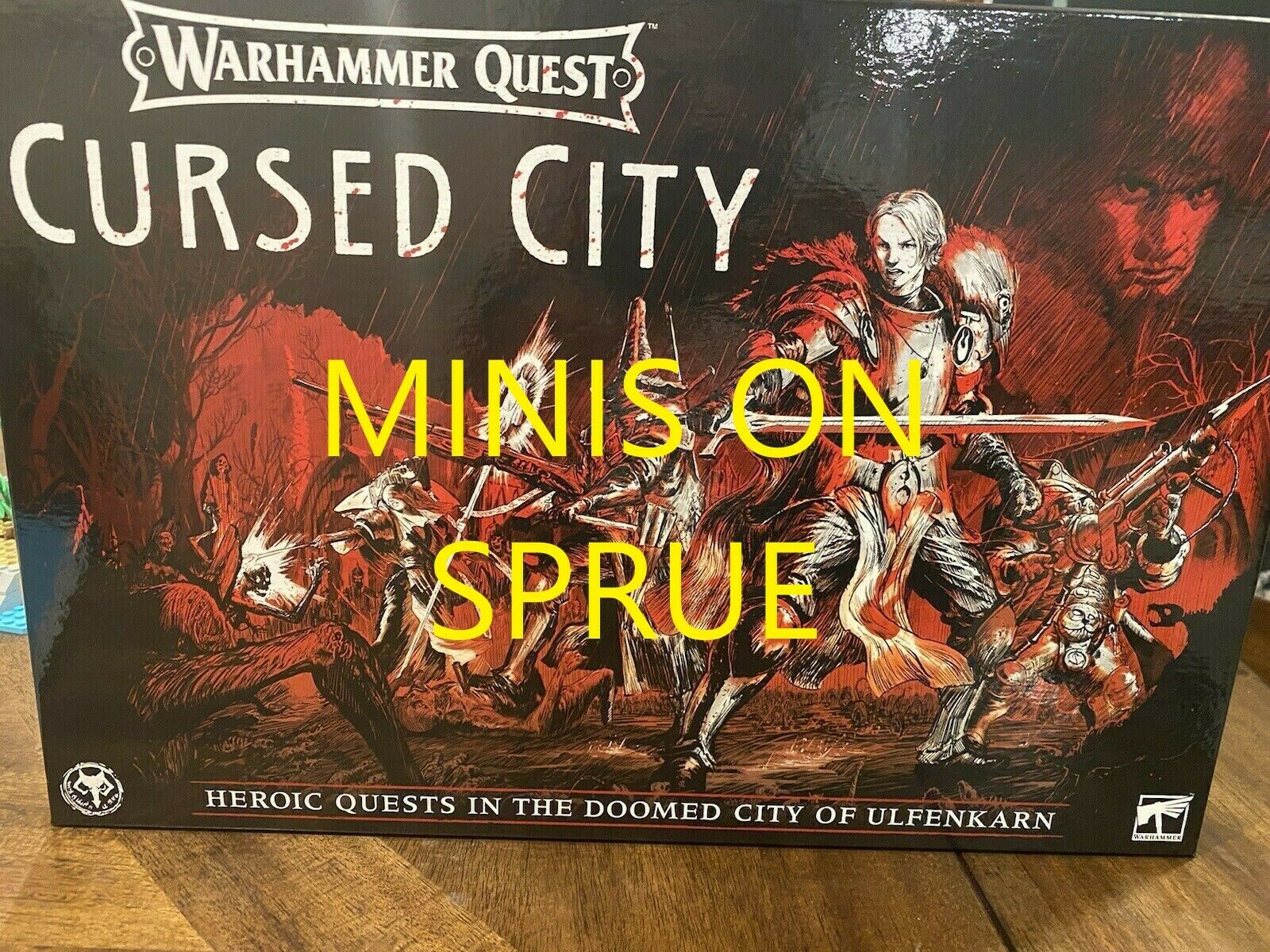 Cursed City Sprues New Individual Minis Warhammer Quest Sigmar