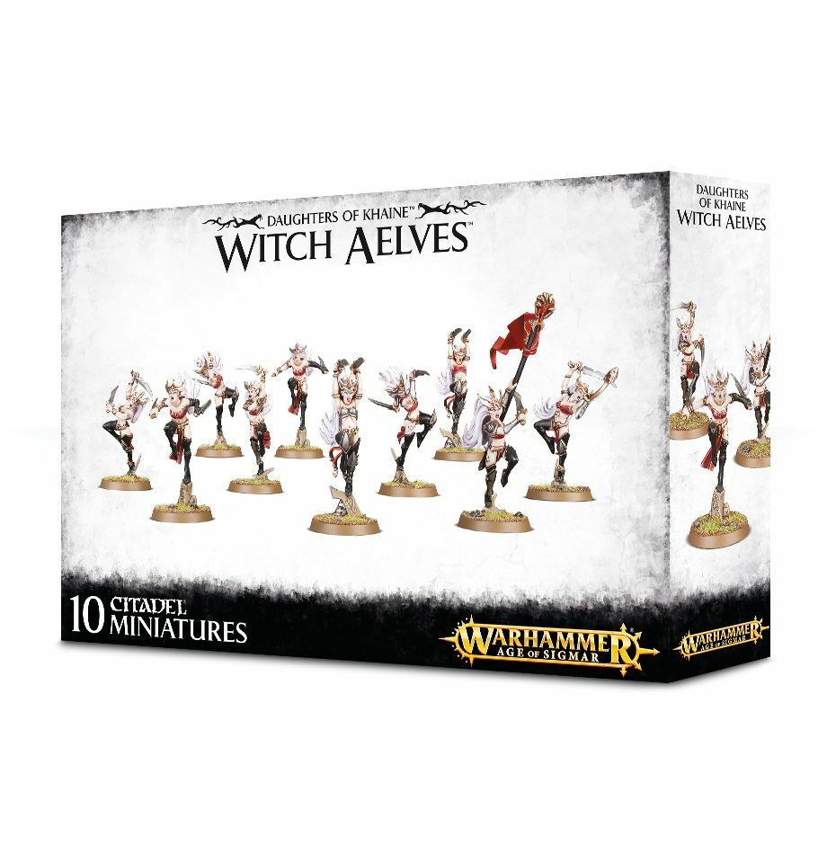 Witch Aelves Daughters Of Khaine Warhammer Age Of Sigmar Nib Flipside