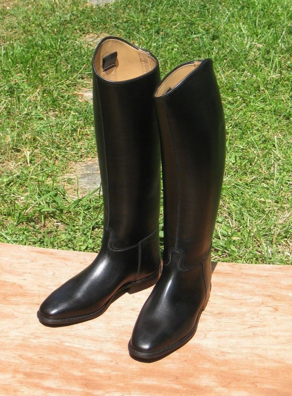 Leather Equestrian Riding Boots Leather Handmade English Dressage Custom Boots