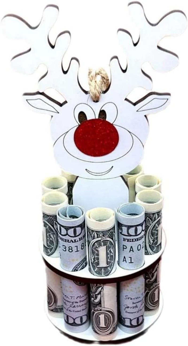 Christmas Unique Money Holder,layer Cash Holders With 10 Holes For Placing Money